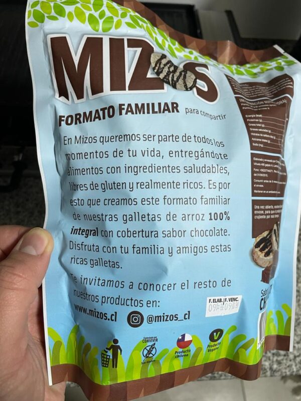 Mizos Chocolate 120g