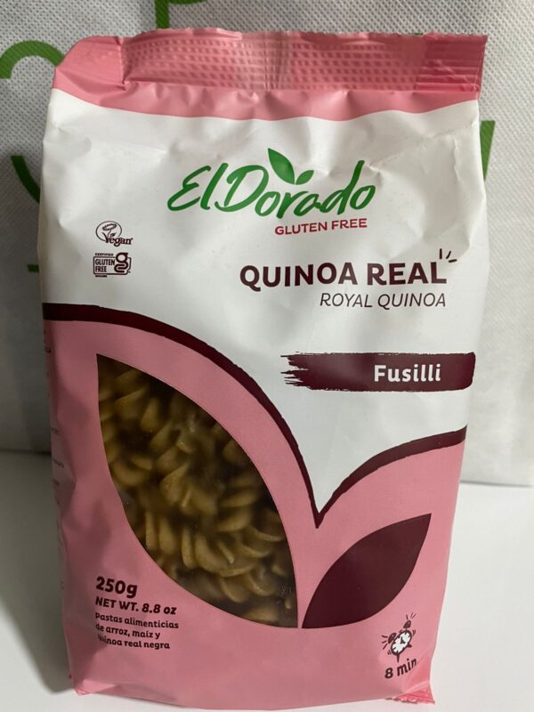 Pasta de quinoa real Fusilli